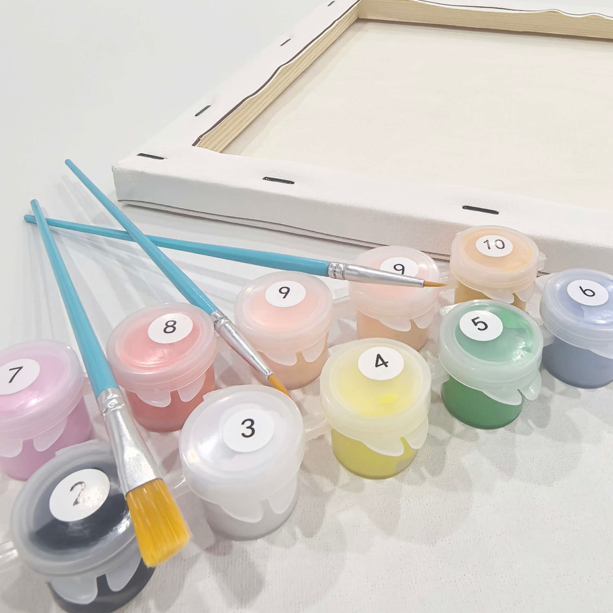 Happy Penguin Easy Paint by Numbers Kit