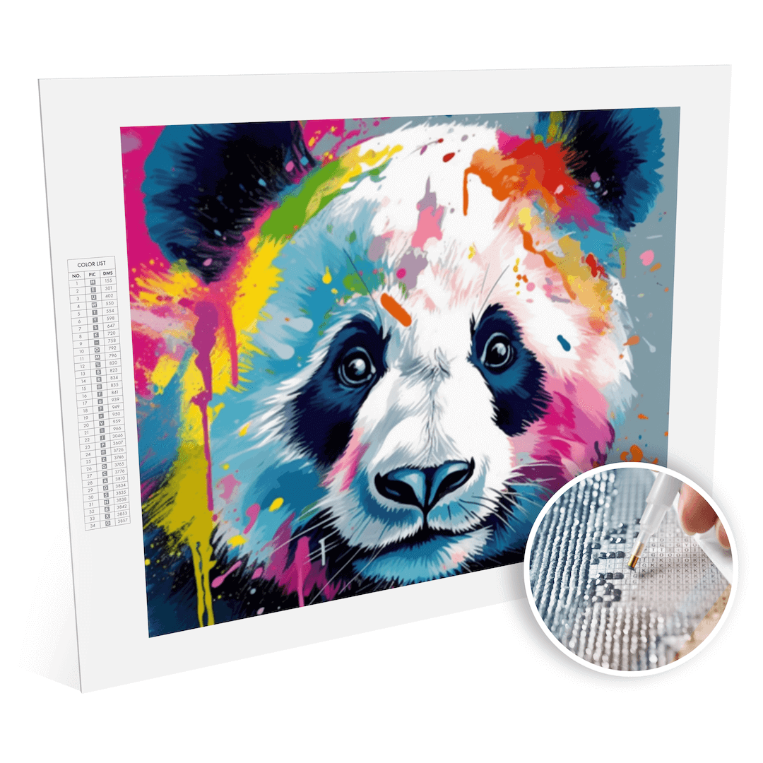 Paint Panda diamonds
