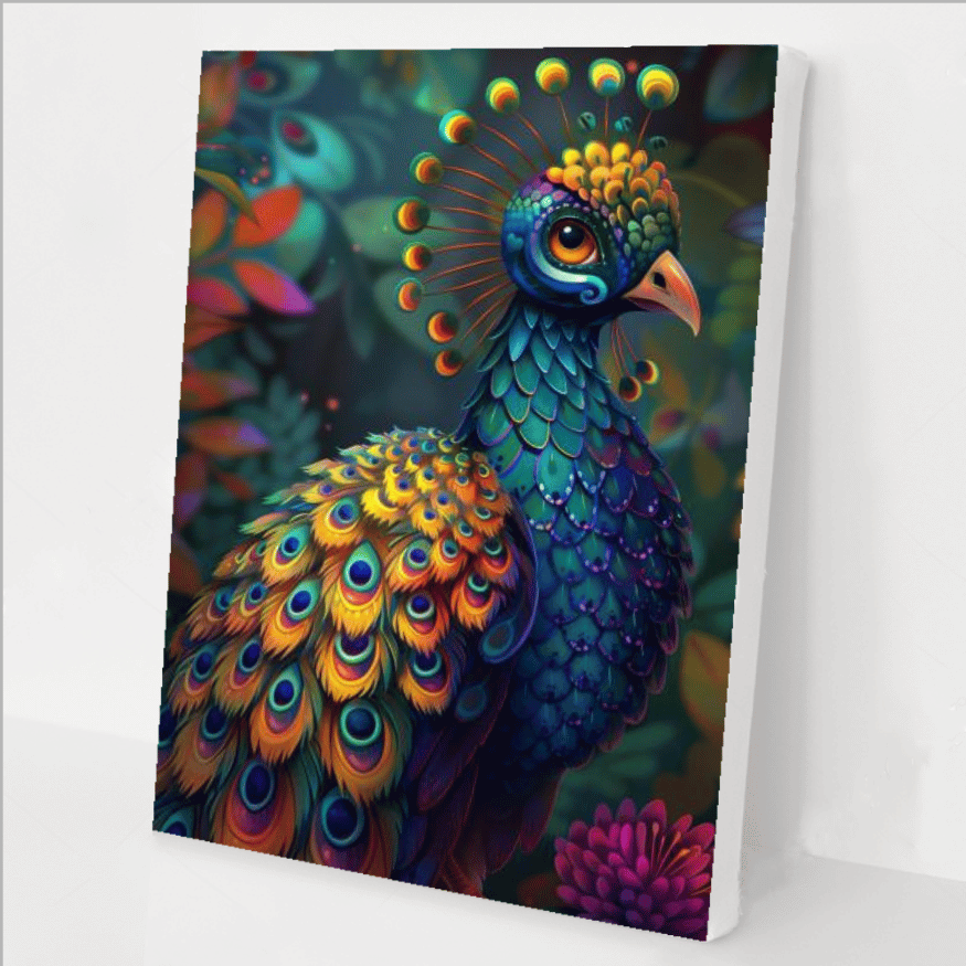 Regal Peacock kit – Paint Plot