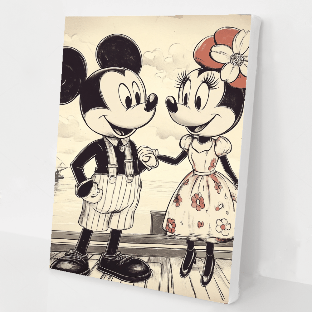 Steamboat Sweethearts - Minnie and Mickey Mouse kit