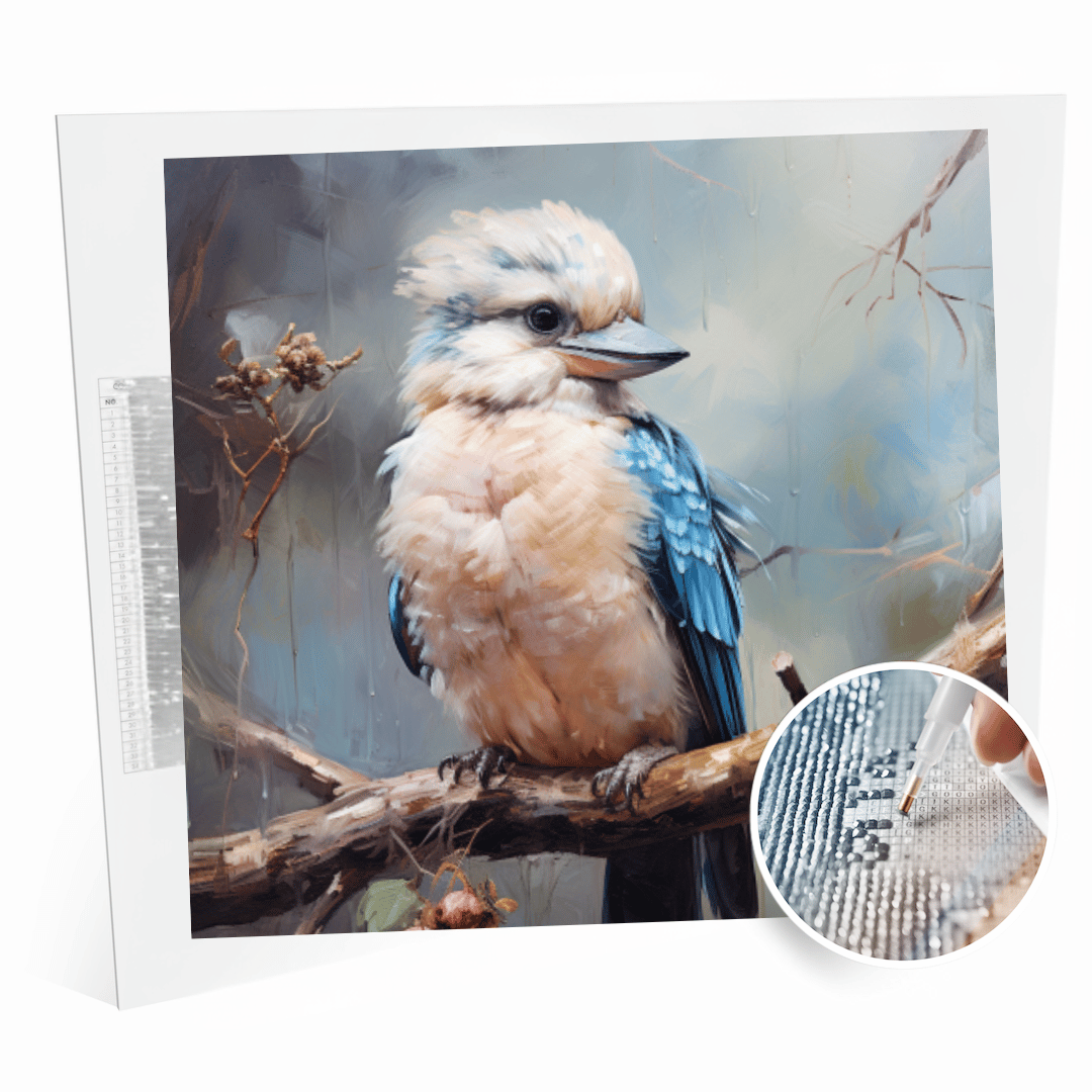Kookaburra on a Branch diamonds