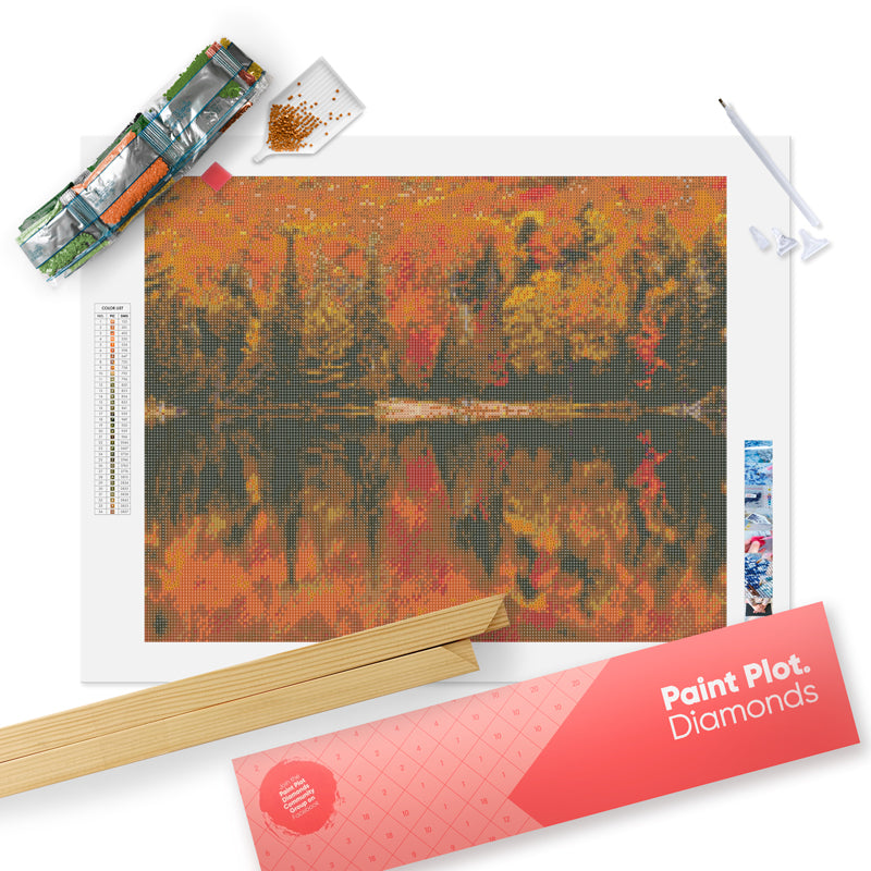 Canadian Autumn diamonds