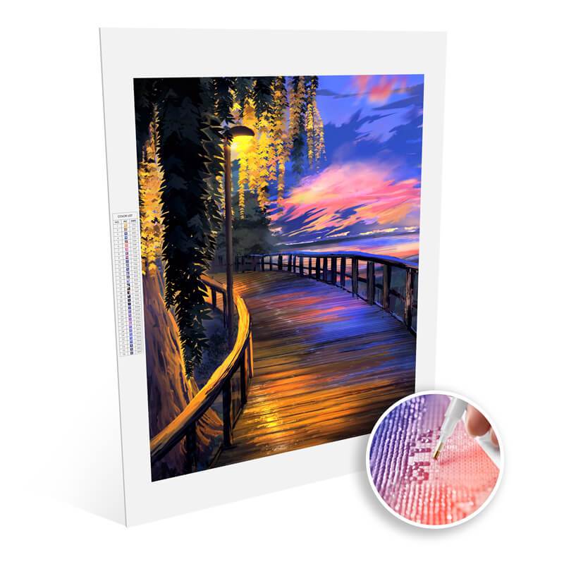 Seaside Sunset diamonds