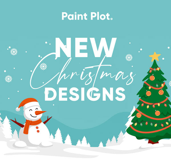 New Paint Plot Christmas Paint by Numbers and 5D Diamond Paintings