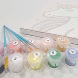 Happy Penguin Easy Paint by Numbers Kit