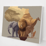 African Animal Atlas kit