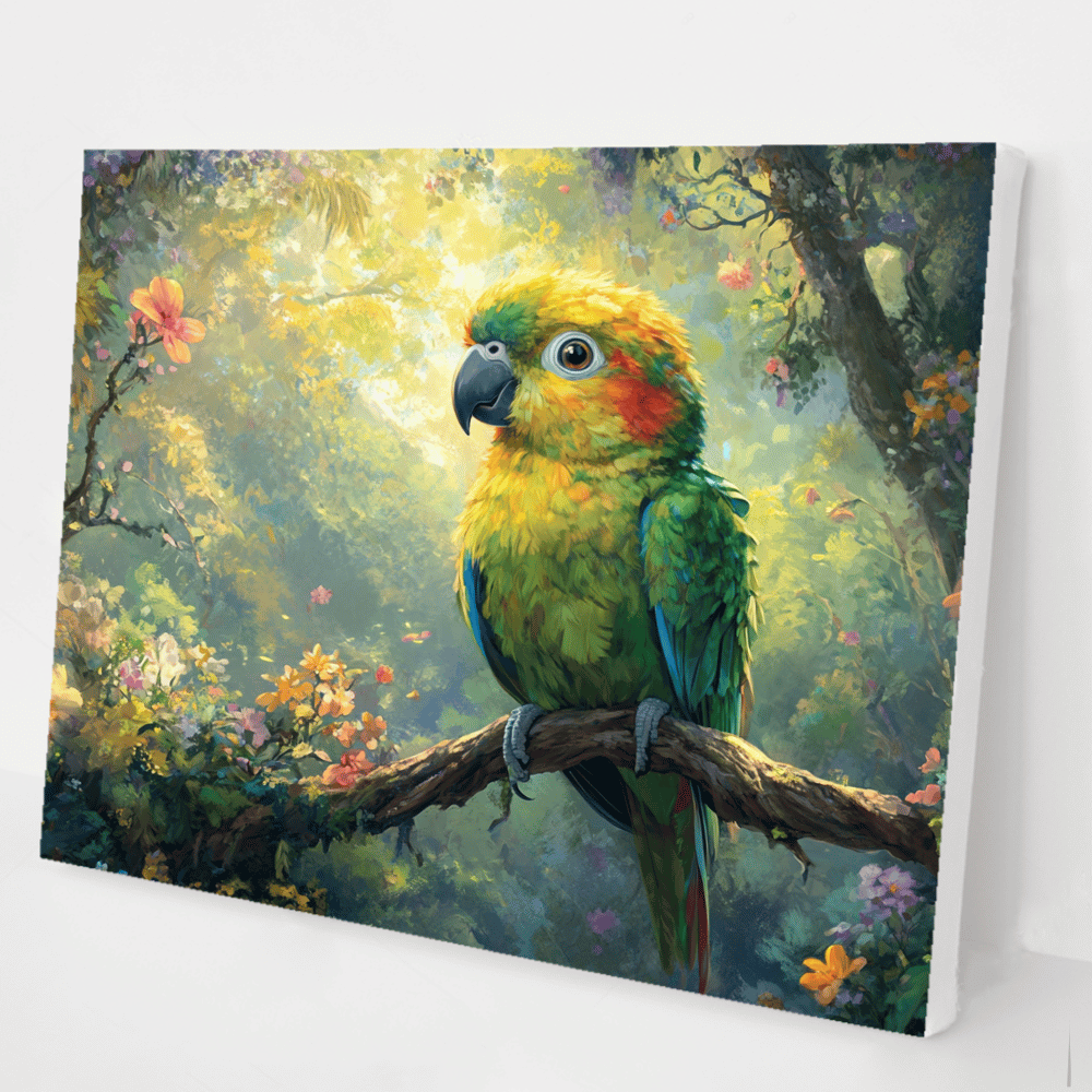 Kakapo Parrot of New Zealand kit – Paint Plot