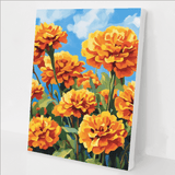 Marigold Flowers kit