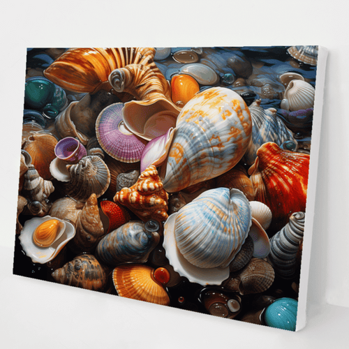 Coloured Seashells kit