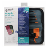 Acrylic Brush Set and Wallet