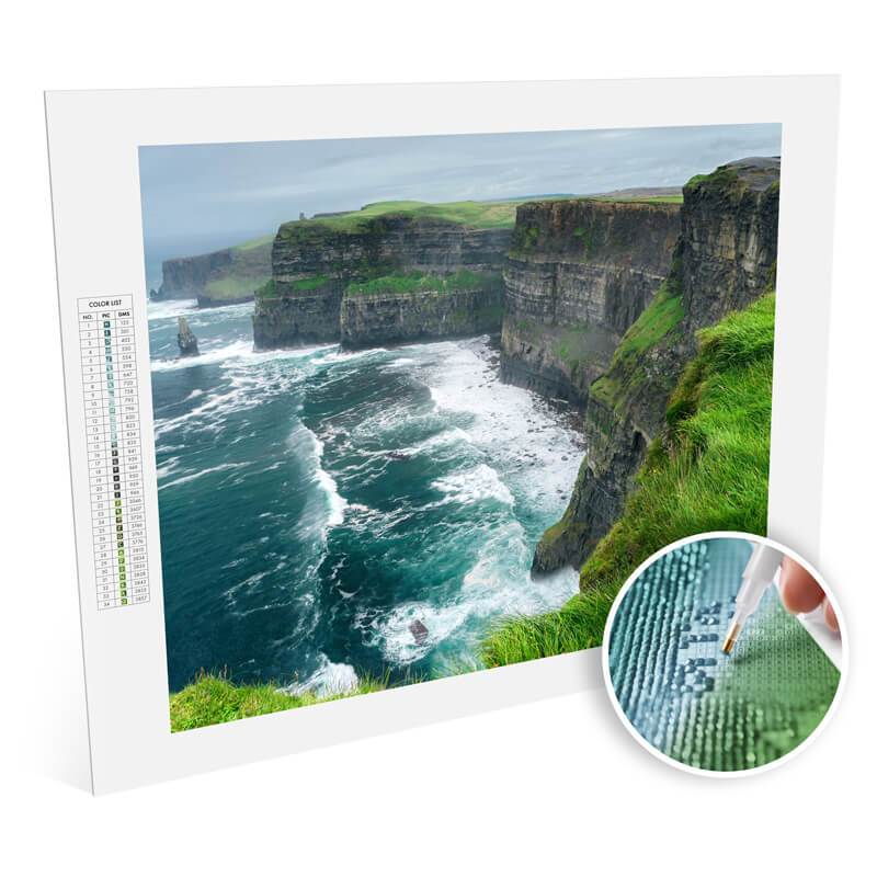 Ireland Cliffs diamonds