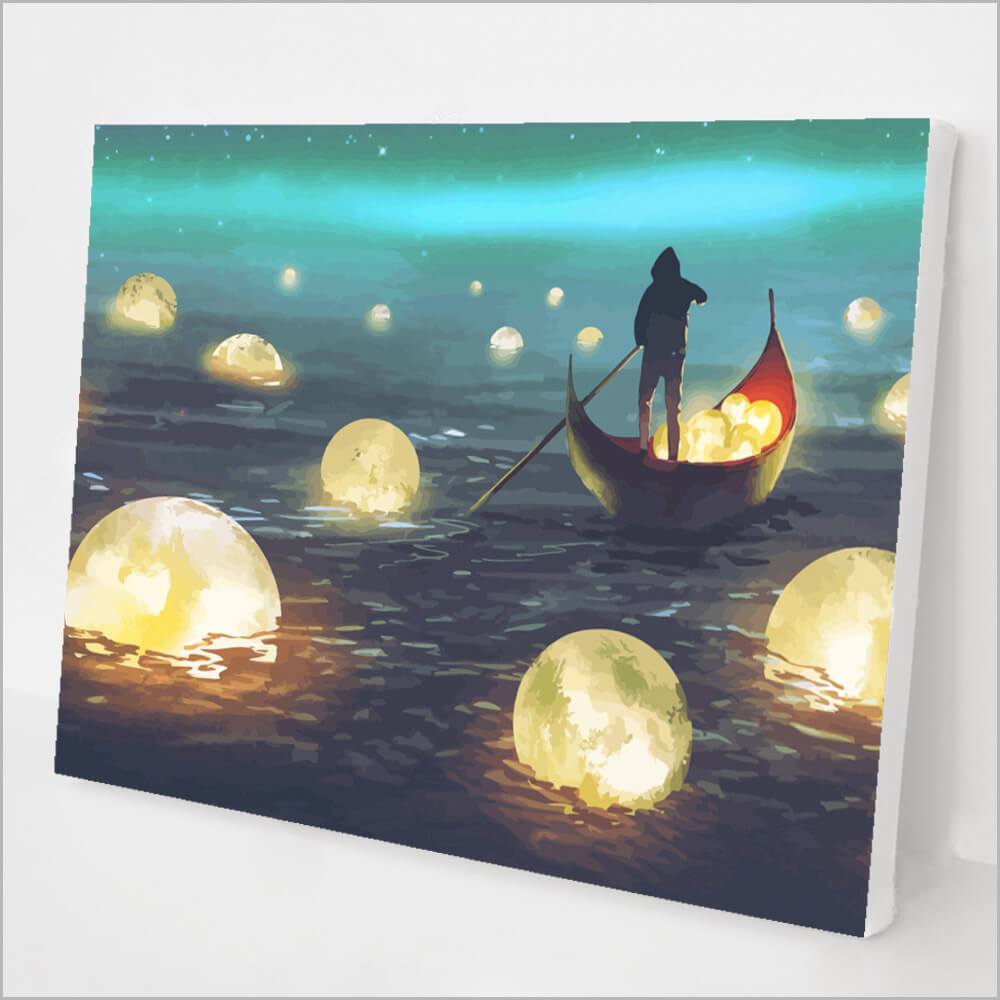 Best Sellers Bundle B2 (3 Paintings + 12 pcs Brush set + Paintbrush Organizer)