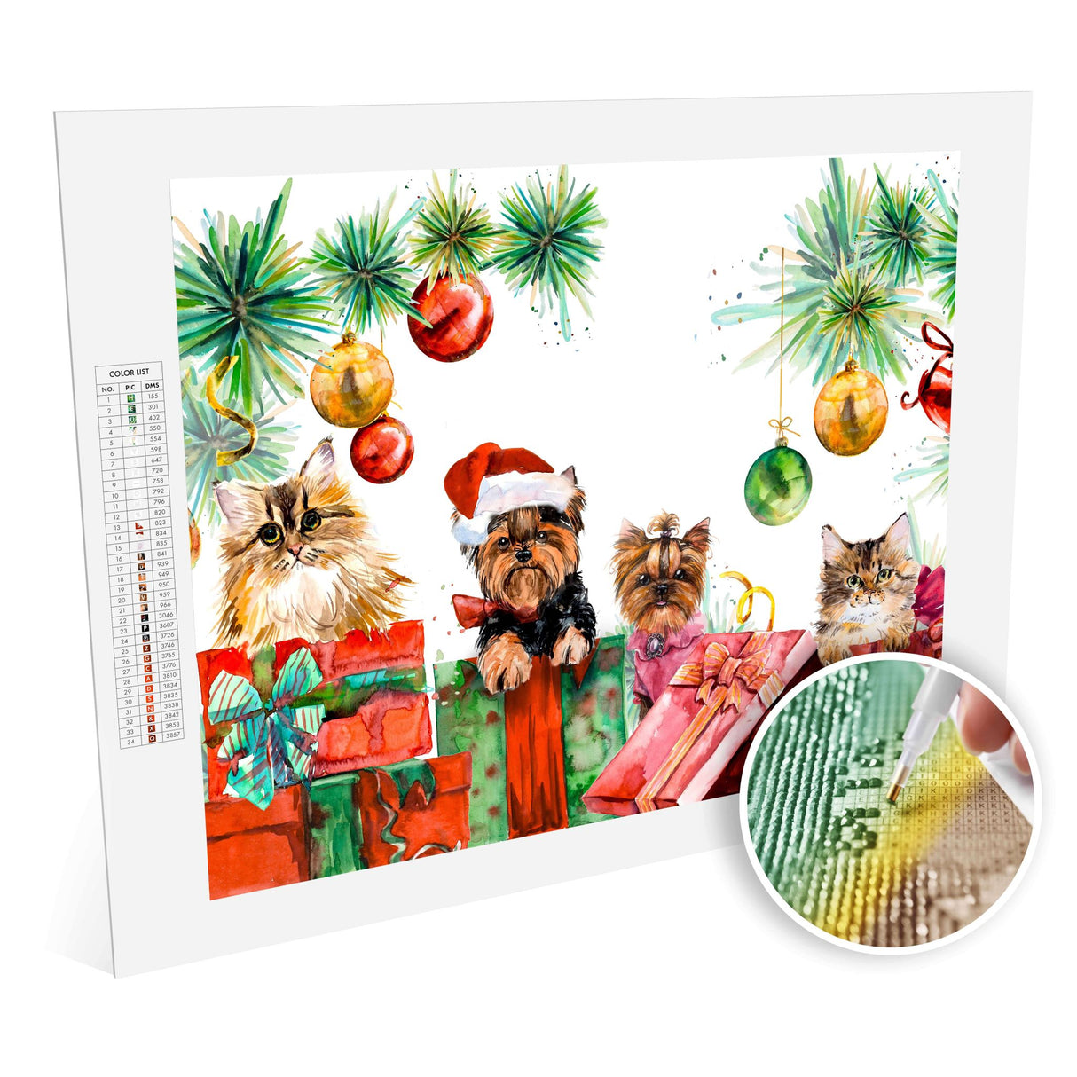 Pawfect Christmas diamonds