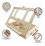 Tabletop Easel with Drawer